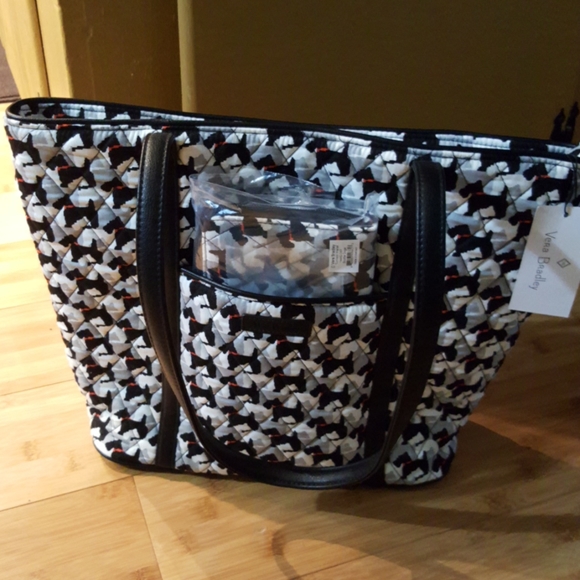 Vera Bradley Scottie Dogs Bag and Wallet